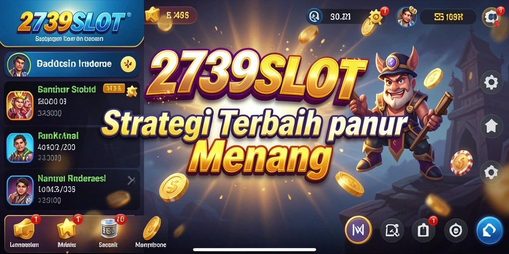 Tampilan menarik dari gameplay dinamis di 2739SLOT.