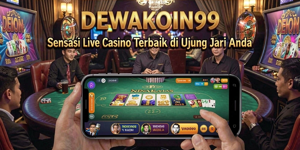 Gameplay mendebarkan di DEWAKOIN99 dengan dealer profesional.