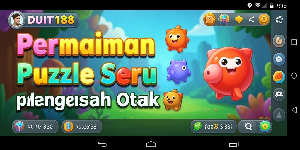 Screenshot gameplay DUIT188 yang memperlihatkan tantangan puzzle yang seru.