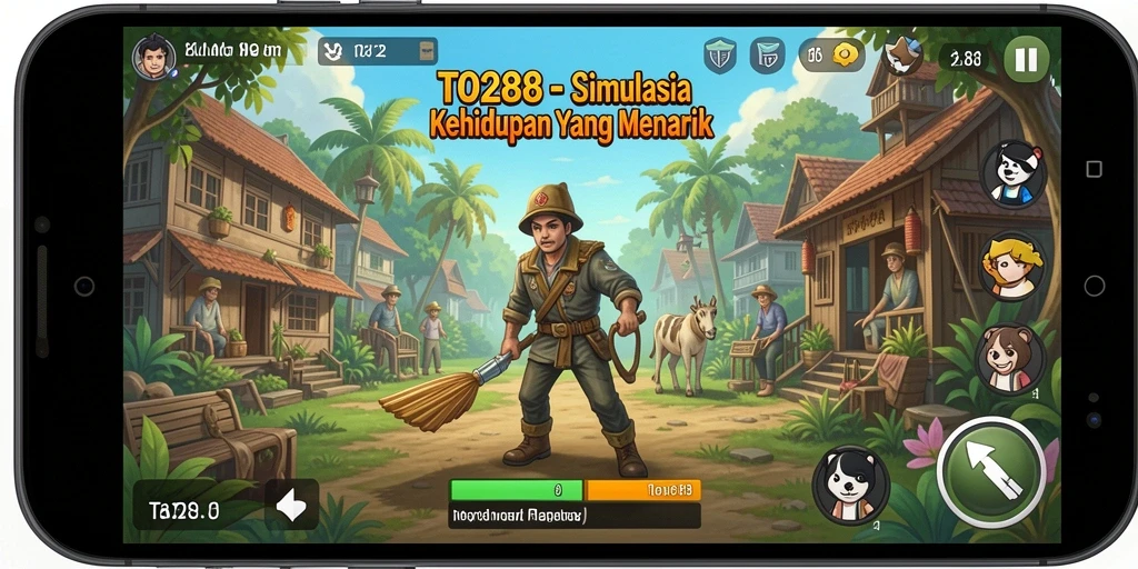 Tampilan gameplay TO288 yang memukau dan interaktif.